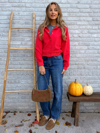 Bambi Cardigan / Red