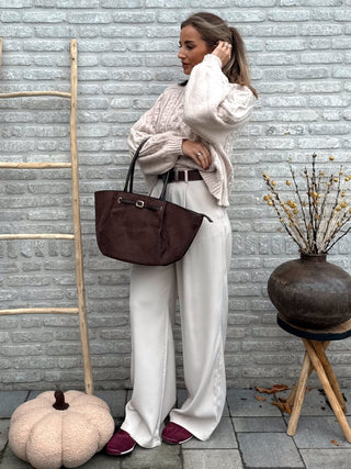 Cream Cable Knit / Beige