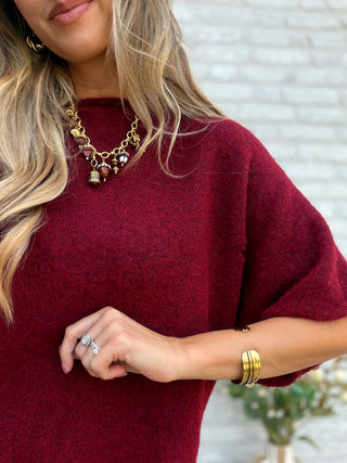 Essential Knit / Bordeaux