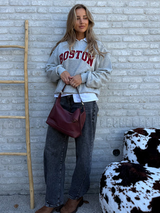 Boston Sweatshirt / Grey