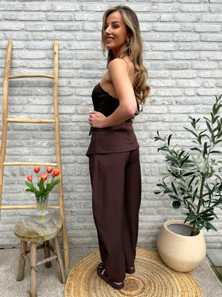 Strapless Balloon Set / Brown