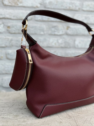 City Pocket Bag / Burgundy