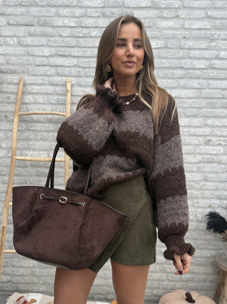 Everyday Suède Skort / Khaki