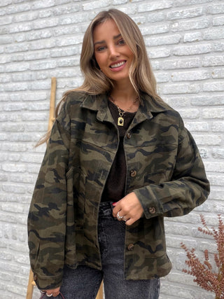 Army Denim Jacket / Khaki
