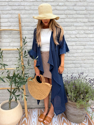 Coast Kimono / Dark Blue