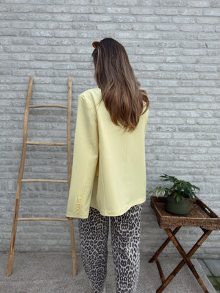Minimal Chic Blazer / Yellow