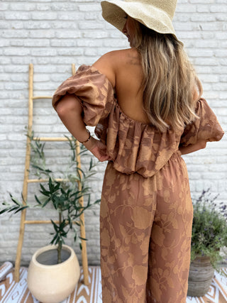 Wild Bloom Two-Piece / Camel