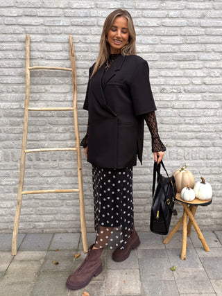 Oversized Chic Blazer / Black