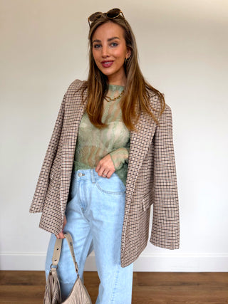 Lace Layering Top / Mint Green