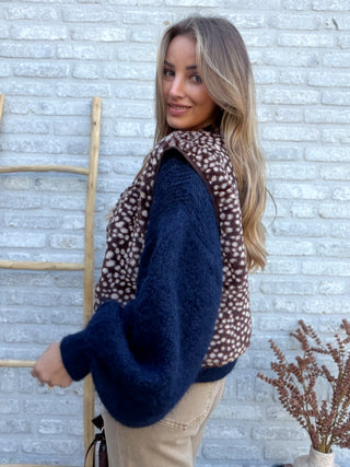 Bambi Teddy Gilet / Brown