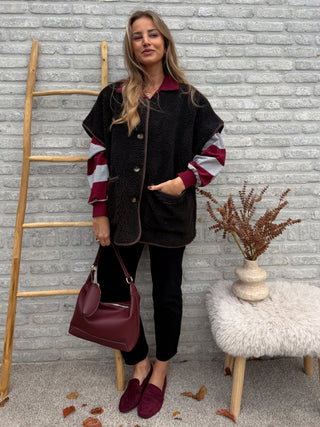 Mid Mom Jeans / Black