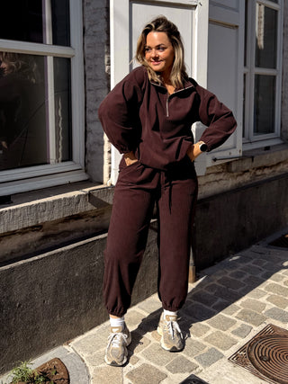 Corduroy Co-Ord Set / Brown