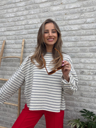 Soft Wide Leg Pants / Red