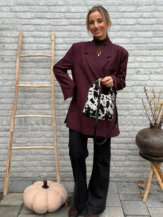 Sheer Turtleneck / Brown