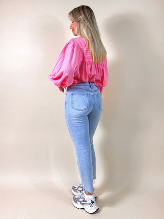 Classic Straight Jeans / Denim Light Blue