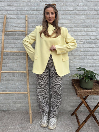 Minimal Chic Blazer / Yellow
