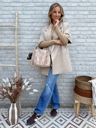 Oversized Chic Blazer / Beige