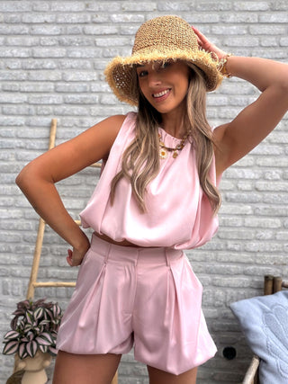 Puffy Two-Piece / Old Rose