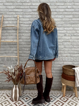Denim Oversized Jacket / Blue