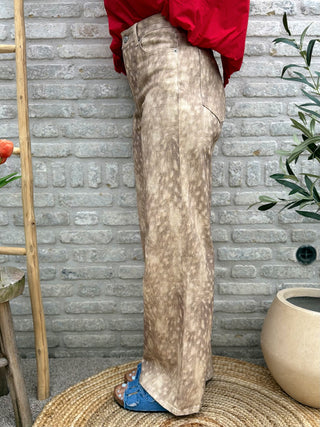 Bambi Straight Jeans / Taupe