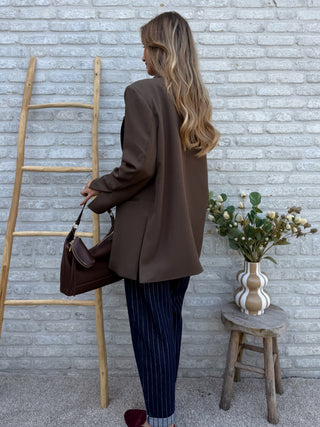 Oversized Longsleeve Blazer / Brown