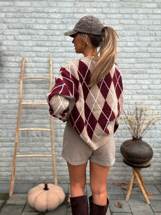 Soft Mini Skort / Taupe