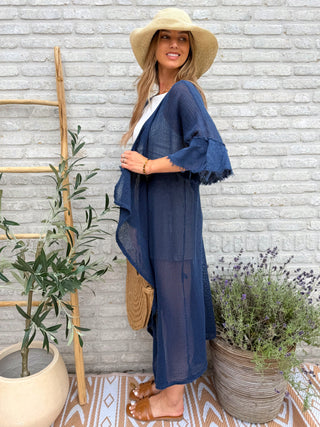 Coast Kimono / Dark Blue