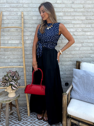 Flowy Maxi Skirt / Black
