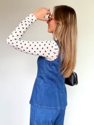 Denim Gilet / Dark Blue