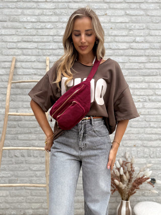 Ciao Sweater Tee / Brown