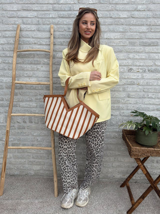 Minimal Chic Blazer / Yellow