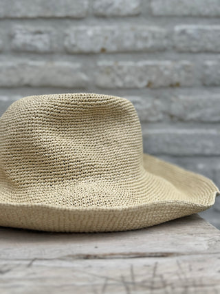 Santorini Sun Hat / Beige