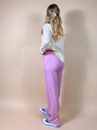 Classy Wide Pantalon / Pink