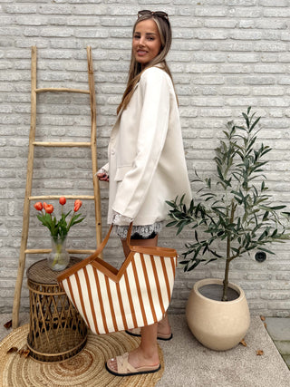 Soft Lace Blazer / Beige