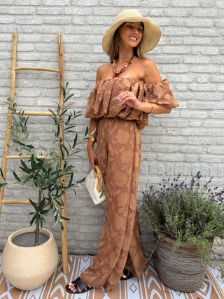 Wild Bloom Two-Piece / Camel