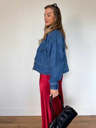 Denim Signature Jacket / Blue