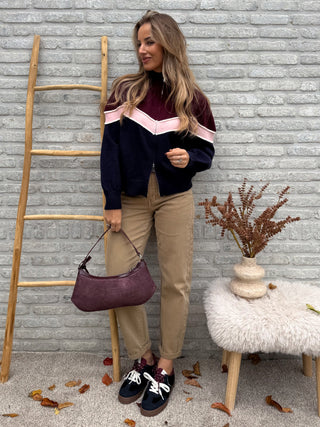 Mid Mom Jeans / Taupe