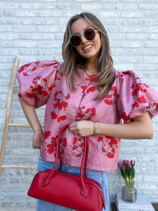 Minimal Chic Bag / Red