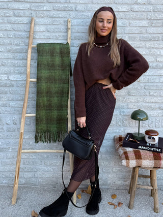 Suede Zip Boots / Black