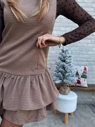 Willow Layer Dress / Taupe