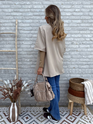 Oversized Chic Blazer / Beige