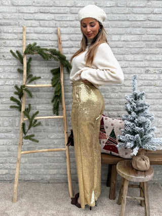 Turtleneck Knit / White