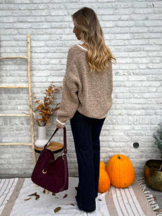 Soft Teddy Sweater / Camel