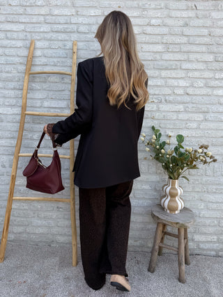 Oversized Longsleeve Blazer / Black