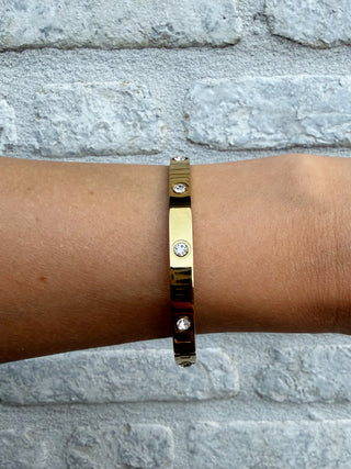 Spark Bangle / Gold