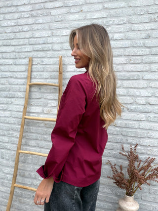 Everyday Shirt / Bordeaux