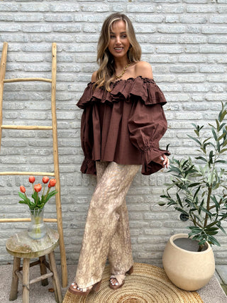 Bambi Straight Jeans / Taupe