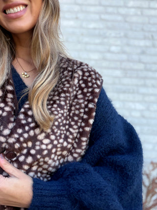 Bambi Teddy Gilet / Brown