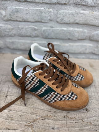 Heritage Check Sneaker / Camel