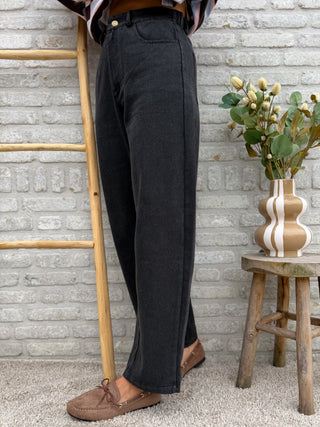 Vintage Wash Jeans / Black